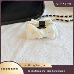 Hàng có sẵn✨ 2 cái vuốt tóc nhỏ công chúa nơ dễ thương cho nữ kẹp tóc bên dễ thương Kẹp tóc mái trán tinh tế đa năng quà tặng