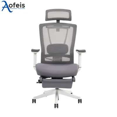Aofeis ErgoChair ALPHA Ergonomic Office Computer Chair With Leg Rest