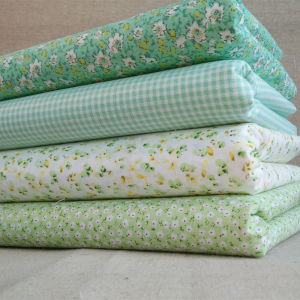 4pcs/set 25cm/50cm Stay Home Handmade DIY Square Craft Sewing Cotton Fabric Cloth Per Bundle Patchwork Soft Floral
