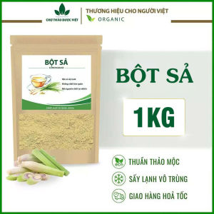 Bột sả nguyên chất 1kg (Bột khử mùi gia vị nấu ăn) - Chợ Thảo Dược Việt