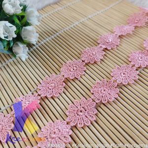 Renda Gysper Motif Bunga Melati Per Yard 90cm Berbagai Macam Warna