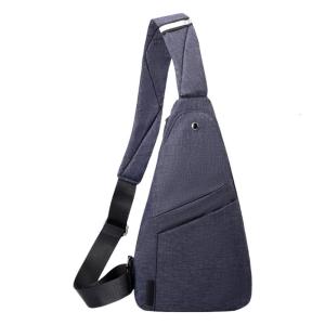 Water Resistant Chest Bag For Men Fashionable Crossbody Purse Single Shoulder Pack For Outdoor Activities