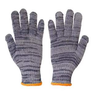 ถุงมือผ้า (สีขาว/สีเทา) 12คู่ ราคาถูก ถุงมือผ้าฝ้าย ถุงมือผ้าทอราคาถูกแบบหนาเกรดดี ถุงมือทำงาน ถุงมือทำสวน