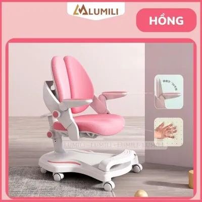 ghế chống gù chống cận thông minh cho học sinh lumili M6 ghế trẻ em điều chỉnh độ cao tạo tư thế ngồi đúng cho bé ghế học sinh chống gù