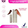 MADAME GIE CHARMSEEKER 2IN1 OMBRE LIPSTICK LIPCREAM MATTE FINISH LIP MATTE. 