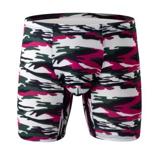 Mens Underwear Boxers Shorts Homme Camouflage Panites For Man Breathable U Convex Pouch Underpant Male Trunks Cueca Calzoncillo