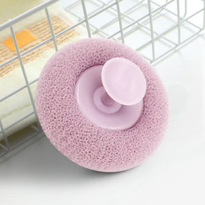 Spons Mandi Jaring Lembut Bulat Penghilang Kulit Daki Sponge Mandi Tebal Halus Premium Bath Ball Body Scrubber  Shower Puff BRG