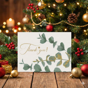 🇸🇬 Ready Stock Christmas Transparent Gift Bag with Raffia Ribbon Thank You Card 3 Sizes Teachers’ Day & Parties
