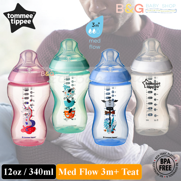 Tommee Tippee Closer To Nature Tinted Feeding Bottle Botol Susu
