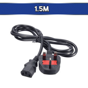 [80CM] Encora 3 Pin UK Plug Cable Power Supply Cord Fuse Socket Wayar Kabel Komputer 13A Printer Cooker Desktop PC Cable