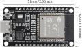 ESP-WROOM-32 ESP32 ESP-32S Development Board 2.4GHz Dual-Mode WiFi + Bluetooth Dual Cores Microcontroller Processor Integrated with Antenna RF AMP Filter AP STA Compatible with Arduino IDE (3PCS). 