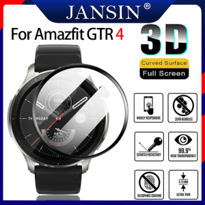 Bảo vệ màn hình cho Amazfit GTR 4 Full Cover 3D cong siêu mỏng Phim bảo vệ HD siêu mỏng cho amazfit gtr 4 (Không phải kính)