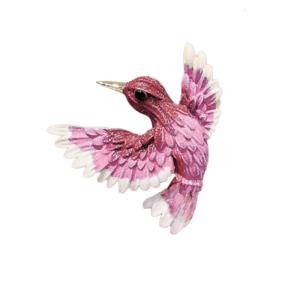 Playful Bird Brooch Lapel Pin Charming Bird Brooch Pin for Backpacks and Apparel Unique Gift for Friend and Family