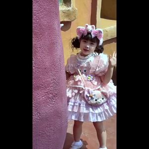 Girls Lolita Princess Dress 2025: A New Children's Lina Belle Birthday Dress