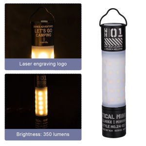 Bright 350LM Emergency Flashlight with Power Bank - Waterproof IPX4 for Camping and Hiking Use
