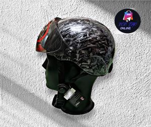 Nón Bảo Hiểm Sơn Carbon Gắn Kính Cao Cấp - Mũ Bảo Hiểm Carbon Gắn Kính Loại Cao Cấp Sơn Phủ 4k Siêu Ngầu