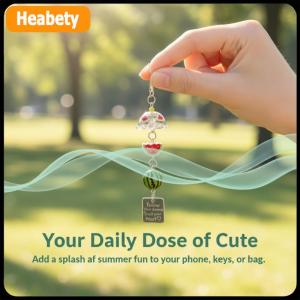 【2-3 ngày giao hàng】 Gió kêu vang Mặt dây chuyền Keyring mới lạ dễ thương phong cách cho điện thoại dây Cá Nhân túi trang trí nội thất món quà độc đáo lý tưởng