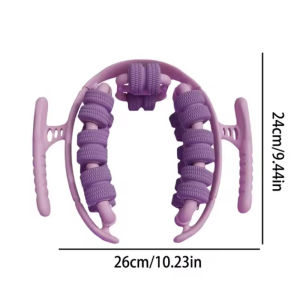 Massage Roller Muscle Roller Rod Trigger Point Muscle Roller Bilateral Finger Massager Handheld Roller 滾輪按摩器 小腿按摩器 狼牙棒