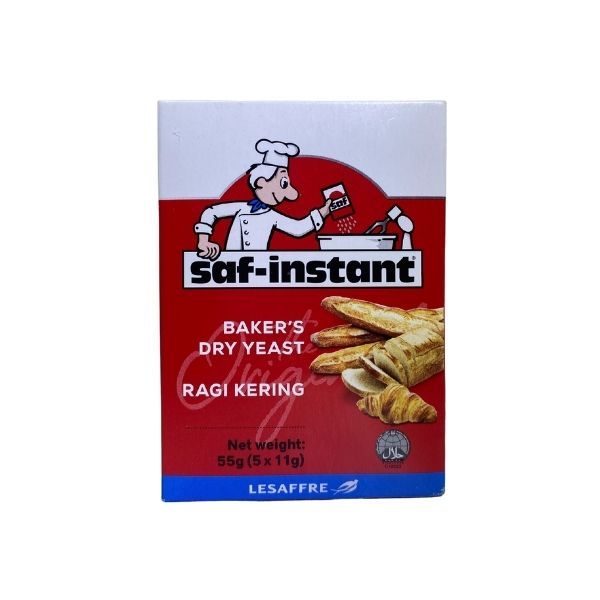 Lesaffre Saf‑Instant Red Dry Baker's Yeast 55g Lazada Singapore
