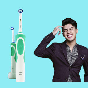 Bàn chải điện oral b bàn chải đánh răng điện đầu bàn chải xoay chế độ đánh răng tự động bảo hành 2 năm lỗi đổi mới trong 7 ngày đầu nhận hàng