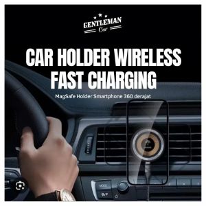 Car 360° Magnet Air Vent MagSafe Holder Wireless Fast Charger Phone Charging Mobil Mag Safe 3R