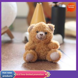 Graceful 1 Piece Cute Sweater Bear Plush Pendant Toy Soft Stuffed Animal Small Bear Doll Keychain Lovely Birthday Gifts For Girl Boy