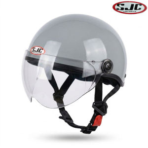 Nón Bảo Hiểm Thời Trang - Chất Lượng - Giá Rẻ Mũ bảo hiểm nửa đầu có kính - Siêu đẹp - V&S Helmet - VS105K - Vòng đầu 56-58cm - Hàng chính hãng -Bảo hành 12tháng DANSHOP
