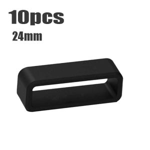 10 Pcs Pengait Jam Tangan Karet Universal Ring Loop Karet Jam Tangan 18-26mm Untuk Tali Jam Rubber