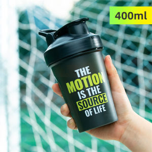Sports Water Cup Milk Shake Protein Powder Stir Nutrition Cup Fitness Portable Water Bottle Leak Proof¬ easily broken Three-layer Storage Shake Cup 650ML