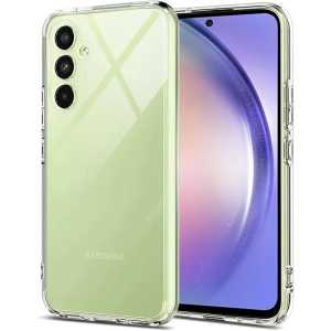 Paket 2in1 Samsung Galaxy A16 Case Clear Transparant + Tempered Layar Anti Spy