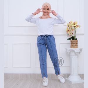 Celana Jeans Panjang Anak Perempuan Usia 7-15 Tahun | Kareena Pants