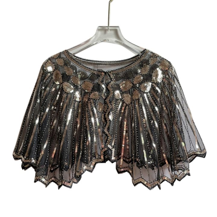 roaring 20s fur shawl