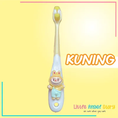 SIKAT GIGI BAYI ANAK SILIKON Baby Training Toothbrush Karakter Silicon Lembut Bulu Halus Kids Teether Gigitan