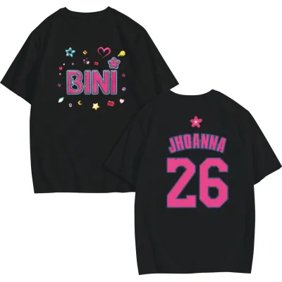 BINI Black Tee Collection Merch P-pop BINIverse Pantropiko Talaarawan