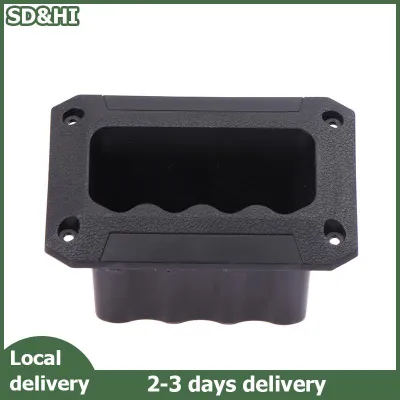 SD&HI 1Pc Black Plastic Speaker Side Handle For Cupboards Amplifier Speaker Case Guitar Replacement Side Durable Sound Handle