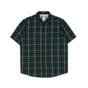 M.Gee Kemeja Casual Lengan Pendek Pria Original ALTO C152 Dark Green