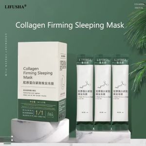 CiCi MART LIFUSHA buy1take1 Collagen Gelly Sleep Face Mask Firm Skin Moisturizing Oil Control Shrink