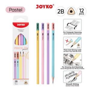 (12pc) Pencil Pensil Joyko P-8144 2B