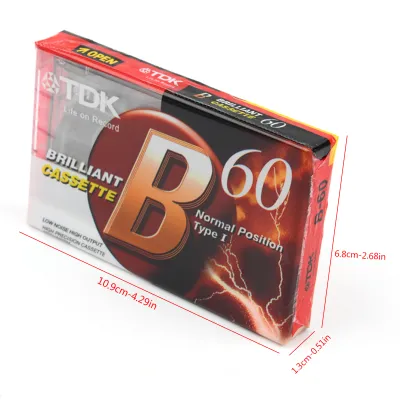 60 Minutes Standard Tape Standard Cassette Blank Tape Magnetic Recording Audio Tape