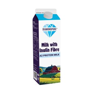 [Chilled] Diamondpure A2 Protein Milk with Inulin Fibre 1L (12 Packet)