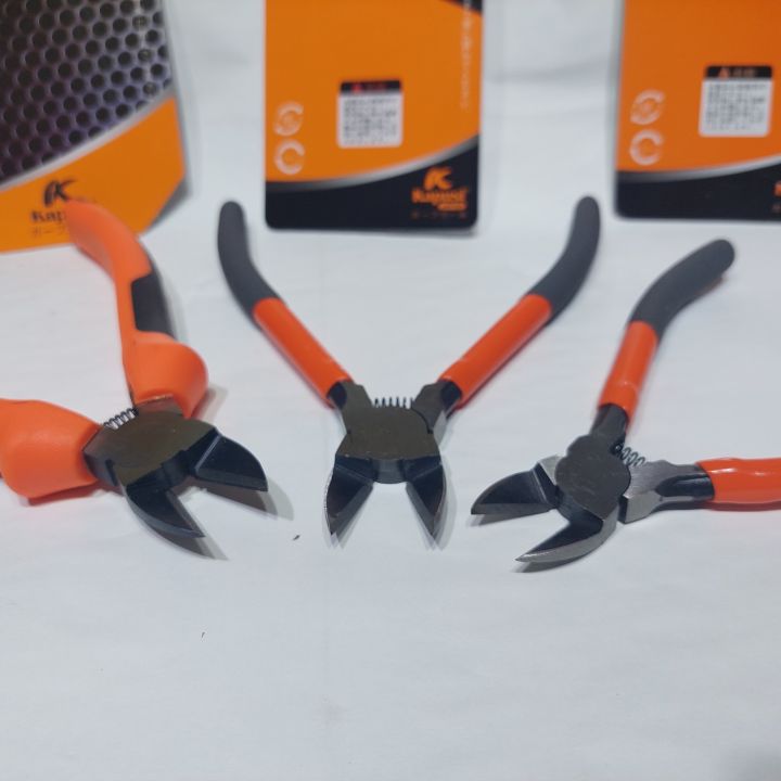 Kìm cắt góc nghiêng Kapusi Nhật Bản cỡ 5 inch và 6 inch, và kìm 6 inch ...