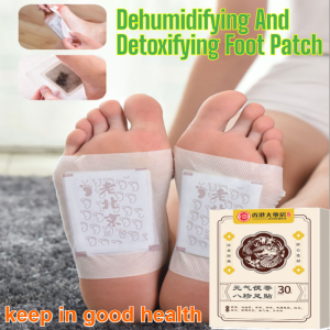 Herbal Detox Foot Patches Dehumidifying Detoxifying Eight Precious  Formula Promotes Blood Circulation Relieves Fatigue Massage Patch