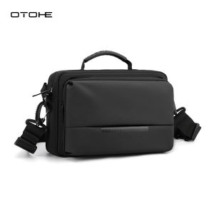 OTOHE Men’s Bags Chest Bag Fashion Shoulder Bag Handheld Bag Cross Body Bag Messenger Bag Large Capacity Sling Bag Casual Bag Men Fashion Waterproof for Sport Street Travel Outdoor