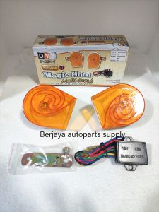 Horn Klakson Dobel Keong - Magic Horn - Gema Telolet - 12v / 24v