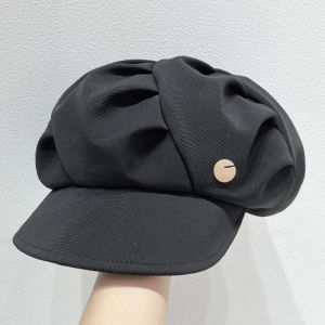 Bayar Di Tempat - Topi Baret Simple Stylish / Newsboy Cap Model Kekinian