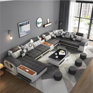 โซฟารับแขก โซฟาครอบครัว โซฟาโมเดิร์น มีไลฟ์สไตล์ มาพร้อมลำโพงในเพิ่มอรรถรสในการดูหนัง ฟังเพลง