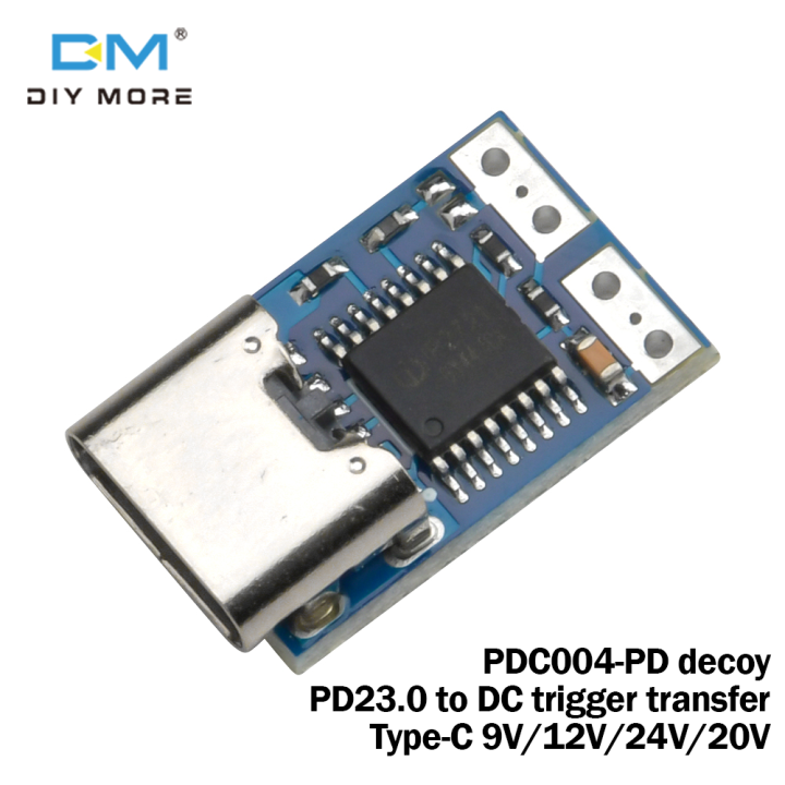 Diymore Pdc004 Pd Decoy Pd23 0 To Dc Trigger Transfer Type C 9v 12v 24v