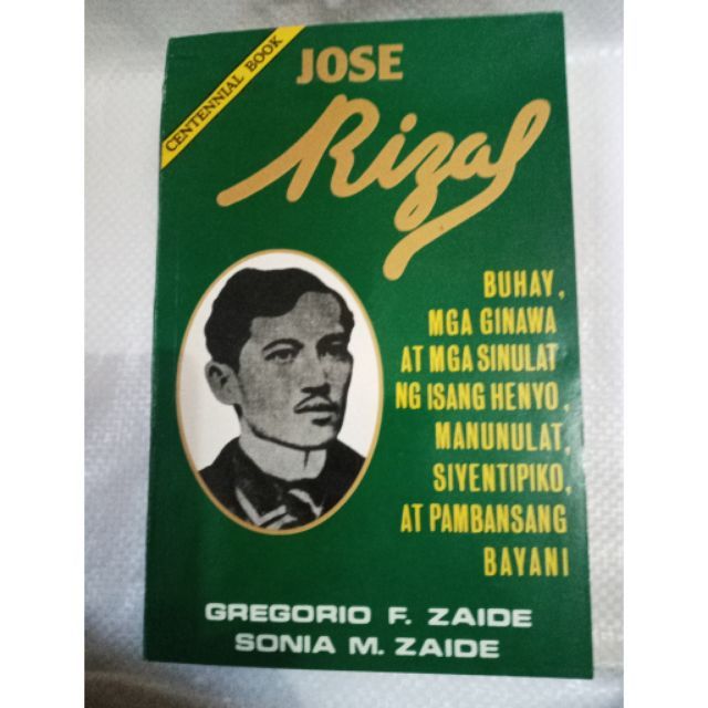 Welcome CENTENNIAL BOOK JOSE RIZAL | Lazada PH