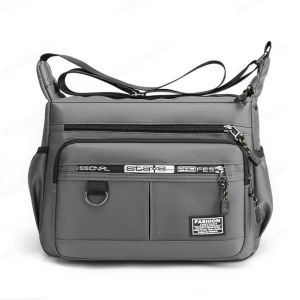 makang Mens Waterproof Light Leisure Bag Cross Body Casual Large-Capacity Bag