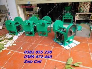 Máy xắt thu.ốc bắc 2 chế độ xắt lát và xắt khúc động cơ 3hp